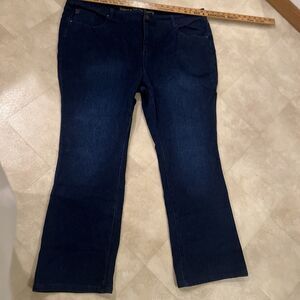 Belle Kim Gravel Women's Jeans “Believe in Your Own Beauty” Size 26W